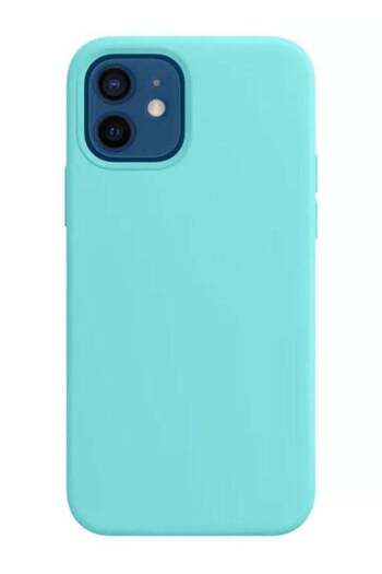 Generic Flexible and modern silicone case for iPhone 11 turquoise color