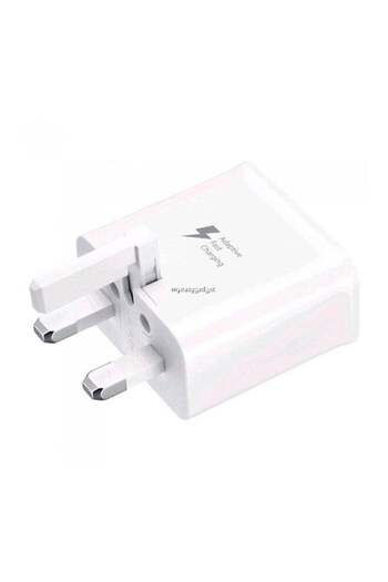 Generic Fast Charging Adapter For Samsung Galaxy Note 4 White