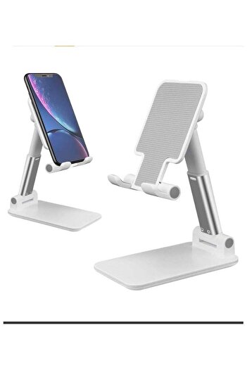 Generic White plastic phone holder