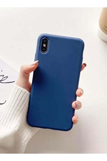 Generic Flexible and modern silicone case for iPhone Xr navy blue (dark blue)