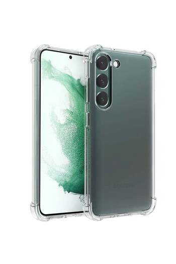 Generic Transparent Back Cover Compatible with Samsung Galaxy S23 Plus