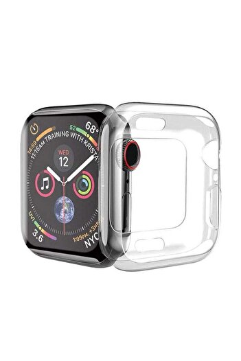 Margoun Slim TPU Bumper Protective Cover Case for Apple iWatch Series 7 41mm Clear