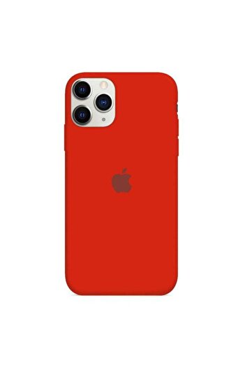 Margoun Silicone Cover Case for iPhone 12 Pro Max Red