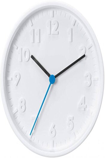 Generic Stomma Analog Wall Clock White