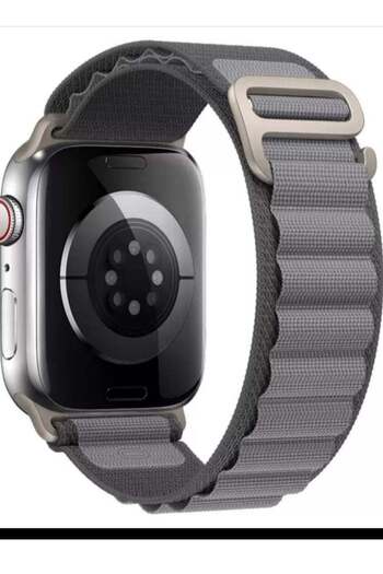 Generic Replacement band for the Apple Watch gray color size 44