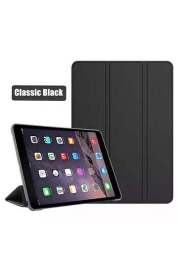 Generic Smart Flip Cover fully protects the device for iPad PRO11 black color