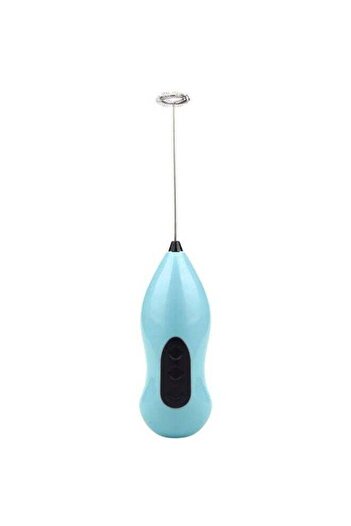 Generic Handheld Coffee Mixer Stirrer Blue