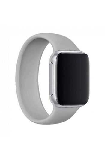 Generic Solo Loop Band For Apple Watch Series 6/SE Grey