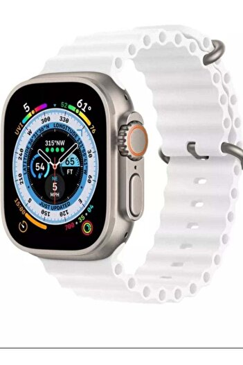 Generic The new rubber band for the Apple Watch white color ultra 49mm