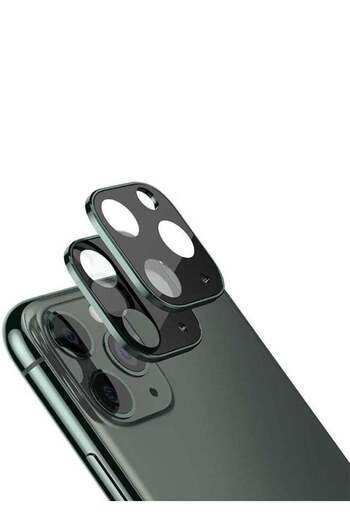 Generic 2-Piece Camera Lens Protector For iPhone 11 Pro Max Black