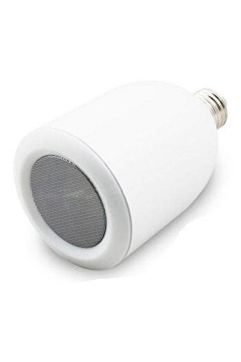 kingone Portable Bluetooth Speaker With LED Light For iPhone/iPad/Smartphones White