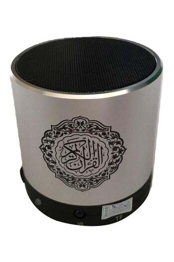 Generic SQ200 Bluetooth Quran Speaker With Remote Controller Grey/Black