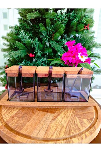 Madame Coco Geraldin Spice Rack 3-Pack Smoked 300 ml