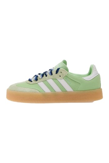 adidas Women's Sports Shoes, Sambae Grey, Green, Size 39 1/3