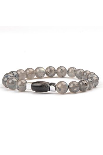 Mitr Labradorite Natural Stone Bracelet (8 mm) – Cosmic Trace