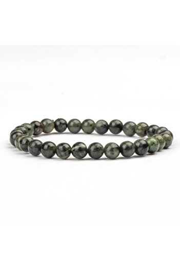 Mitr Canadian Jade Natural Stone Bracelet (6 mm) – from the Root