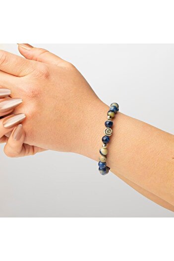 Mitr Sodalite Natural Stone Bracelet (8 mm) – Clear Perception