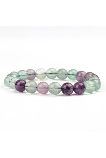 Mitr Fluorite Natural Stone Bracelet (8 mm) – Mind Protector