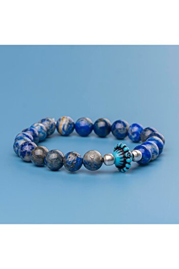 Mitr Lapis Lazuli Natural Stone Bracelet (6 mm) – Sacred Depth