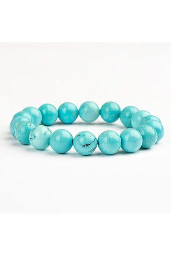 Mitr Turquoise Natural Stone Bracelet (10 mm) – Cool Flow