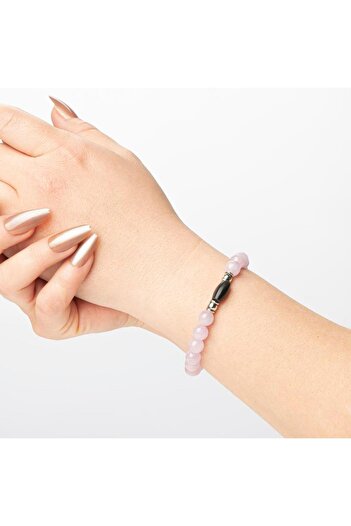 Mitr Kunzite Natural Stone Bracelet (8 mm) – Cool Touch