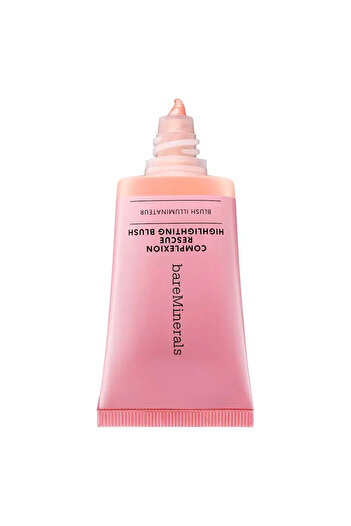 BareMinerals Blush-iluminator lichid, COMPLEXION RESCUE HIGHLIGHTING BLUSH, peach glow, 15 ml