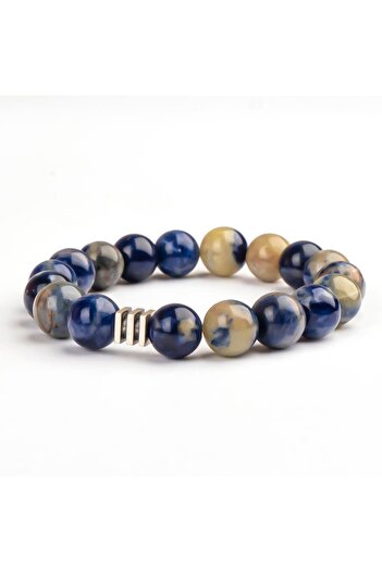Mitr Sodalite Natural Stone Bracelet (10 mm) – Intuitive Power