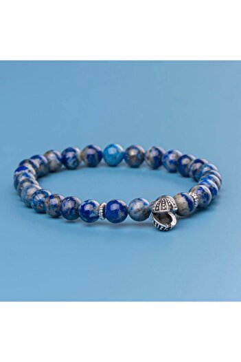 Mitr Lapis Lazuli Natural Stone Bracelet (6 mm) – Deep Wisdom