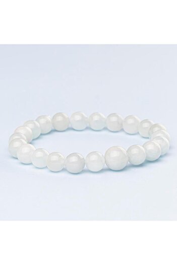 Mitr Aquamarine Natural Stone Bracelet (8 mm) – Relax Your Soul