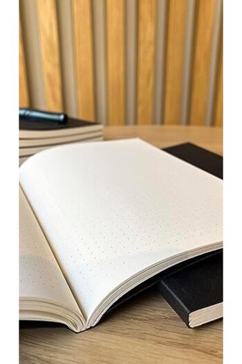 STOREMAX Sersadsn Promotional American Hardcover, A5 Dotted Notebook, 64 Sheets, 90 Gr. Ivory Paper, Office I