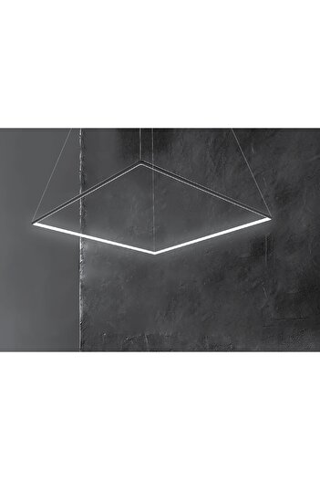 Pelsan Linia-D Modern Square Ceiling Chandelier 90cm