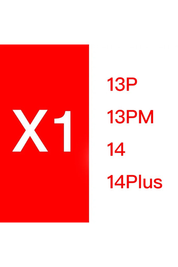 Choice 10Pcs 13P 13PM 14-Plus(x1) Back Camera Blue Lens for iPhone 7G -15ProMax Rear Camera Repair Replacem