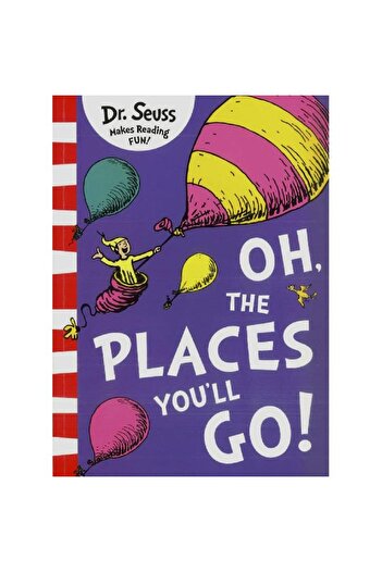 Harper Collins Dr. Seuss: Oh The Places You'll Go - Yellow Back Book Edition