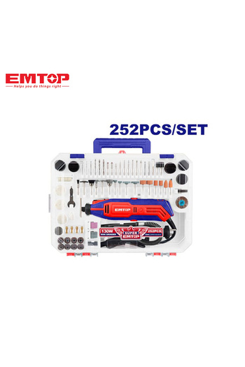 EMTOP 252-Piece Multi-Purpose Carving, Polishing and Grinding Kit