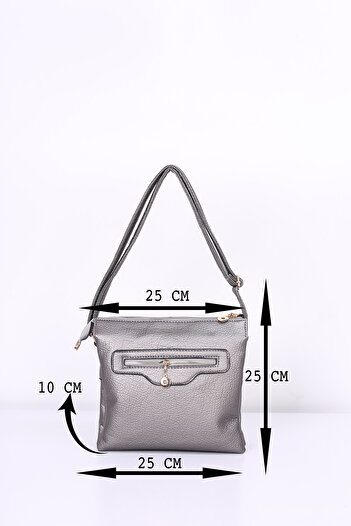 byFOX Fashion Soft Textured Crossbody Messenger Bag Width: 26 cm Length: 25 cm Bottom: 5 cm (Can Be Expanded)