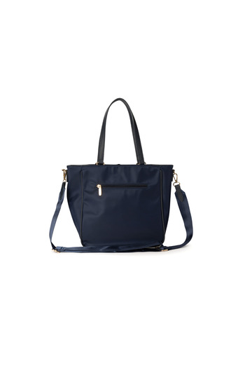 BATA Embossed Front Pocket Tote Bag with Detachable Strap