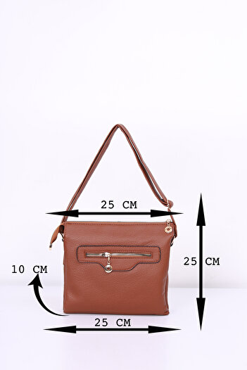 byFOX Fashion Soft Textured Crossbody Messenger Bag Width: 26 cm Length: 25 cm Bottom: 5 cm (Can Be Expanded)