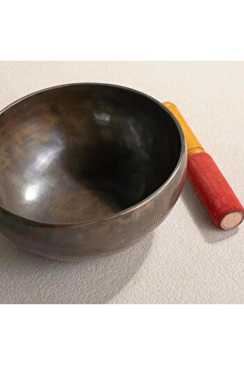 Mitr 19 cm Full Moon Handmade Tibetan Bowl