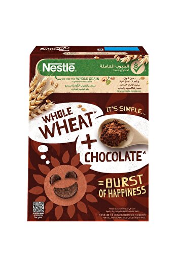 Nestle Chocapic Chocolate Breakfast Cereal 375 g Grain Cereal with Crunchy Texture and Cocoa Taste