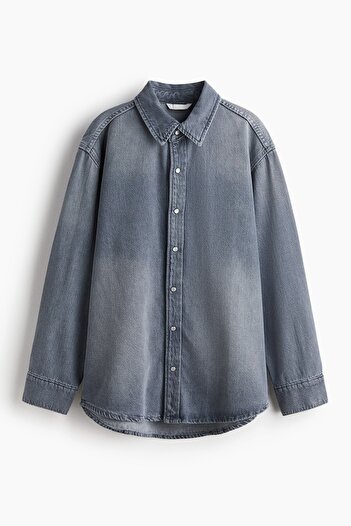 H&M Kot Gömlek Feather Soft
