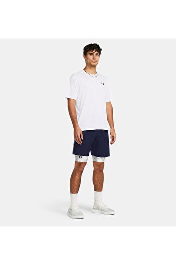 Under Armour Erkek UA Tech Dokuma Wordmark Şort 1383356-410