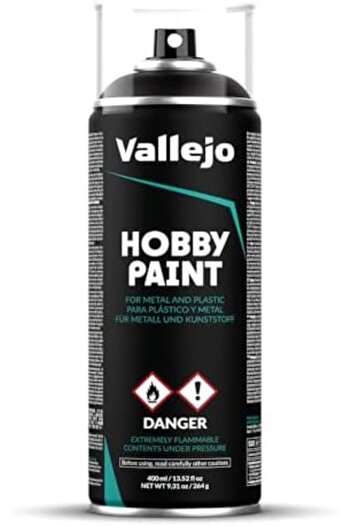 Vallejo 28012 برايمر بريميوم أسود 400 مل