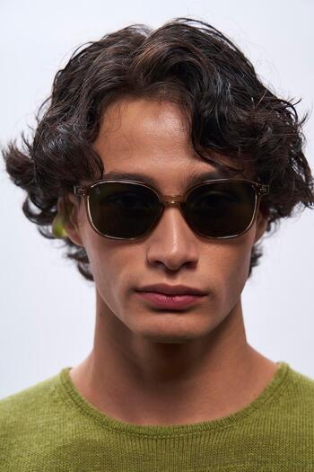 Bilge Karga Louis Smoke Green Men's Sunglasses