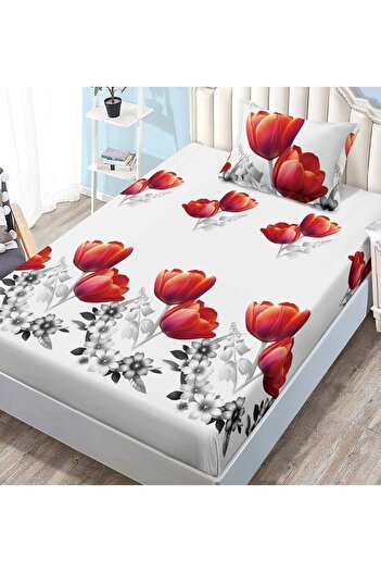 CHIRASO CHIRASO Elastic Bed Cover Set, Finet, 1 Person, 140x200cm and 1 Pillowcase 50x70cm