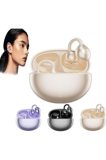 Generic Earbuds Bluetooth Headphones – Wireless Ear Buds with Noise Reduction, Ear Clip Earph