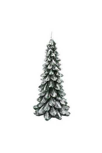 OEMN Winter Pine Candle with Glitter – Handmade Holiday Home Decor & Christmas Gift