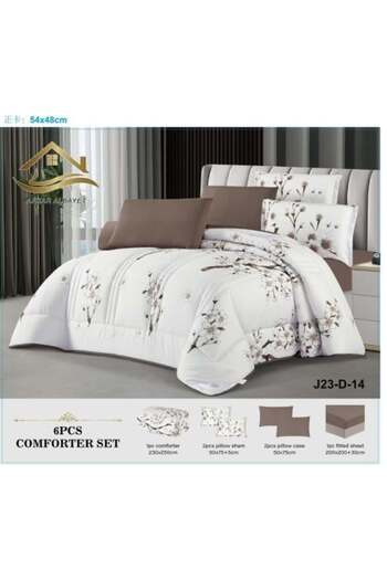 genric Summer Quilt Set for Two - 6 Pieces