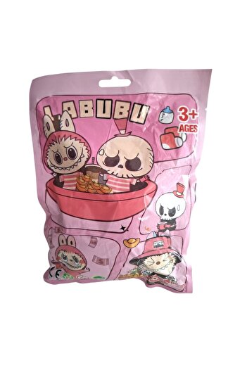LABUBU Super Girl Figurine, 20cm, soft material, includes card