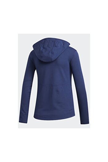 adidas Hanorac pentru femei 3S KNT FZ HOODY, albastru, XL