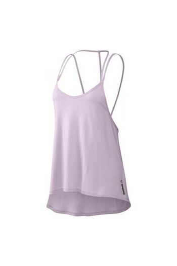 Reebok Women's Sports Tank LM DANCE TANK, Purple, L